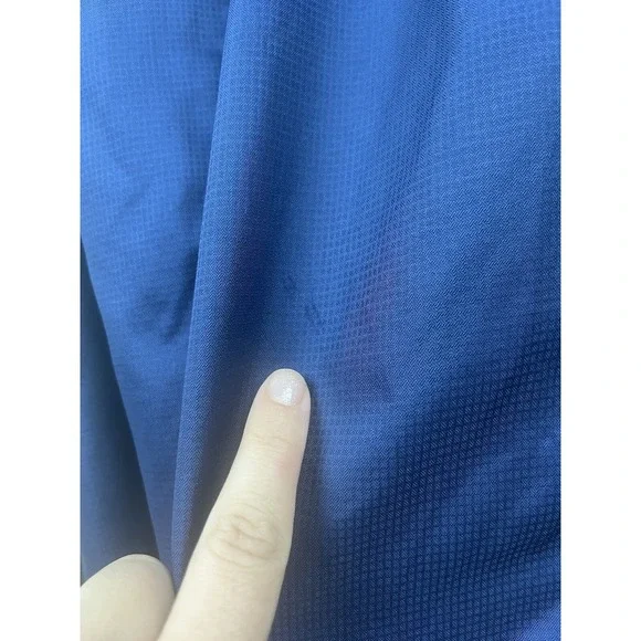 Vtg Y2K Starter Navy Track Pants Orange Mesh Lined Streetwear Mens XL 42W 29.5L - Picture 9 of 16